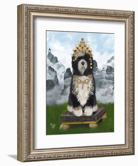 Tibetan Tibetan-Fab Funky-Framed Art Print