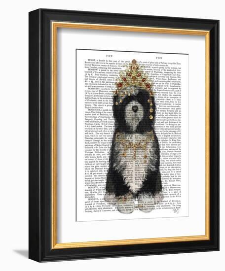 Tibetan Tibetan-Fab Funky-Framed Art Print