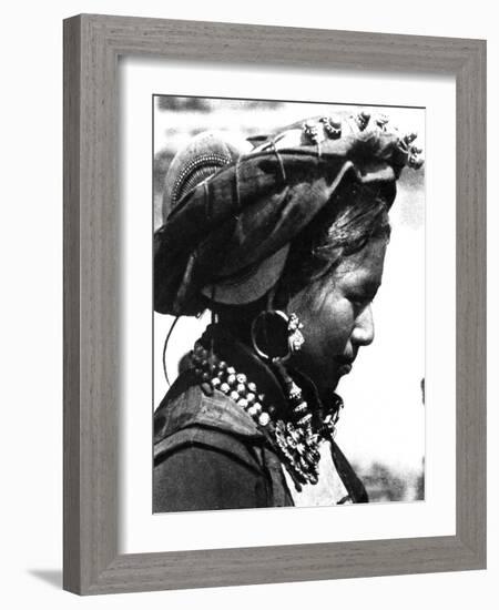 Tibetan Woman, 1938-null-Framed Giclee Print