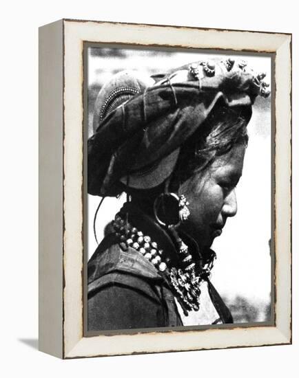 Tibetan Woman, 1938-null-Framed Premier Image Canvas