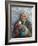 Tibetan Woman Holding Praying Wheel in Sakya Monastery, Tibet, China-Keren Su-Framed Photographic Print