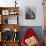 Tibetan Woman Holding Praying Wheel in Sakya Monastery, Tibet, China-Keren Su-Photographic Print displayed on a wall