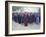 Tibetan Women Pray at Harvest Festival, Tongren Area, Qinghai Province, China-Gina Corrigan-Framed Photographic Print