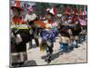 Tibetans Dressed for Religious Shaman's Ceremony, Tongren, Qinghai Province, China-Occidor Ltd-Mounted Photographic Print