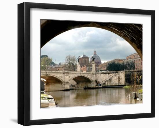 Tibor River at the Vatican-Igor Maloratsky-Framed Art Print