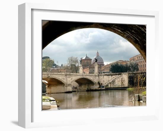 Tibor River at the Vatican-Igor Maloratsky-Framed Art Print