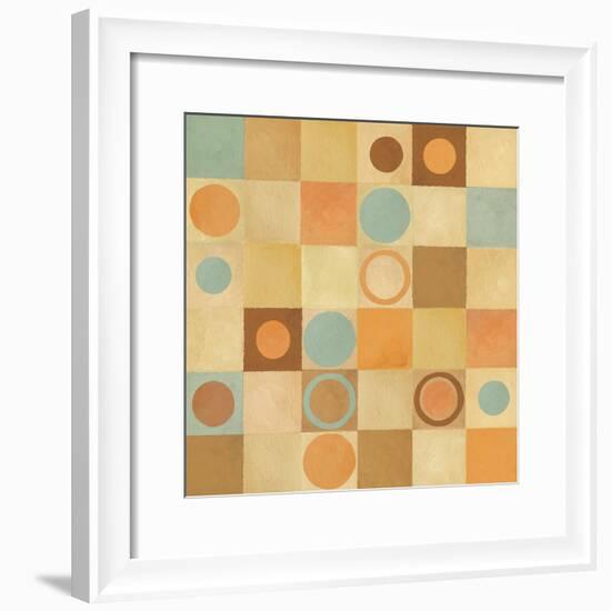 Tic Tac Dots II-Delphine Corbin-Framed Art Print