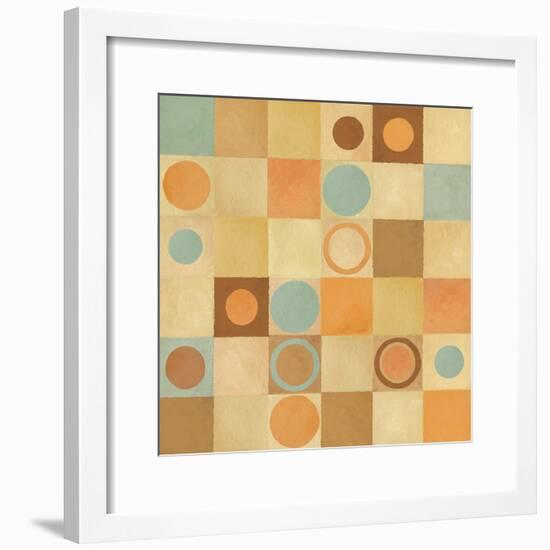 Tic Tac Dots II-Delphine Corbin-Framed Art Print