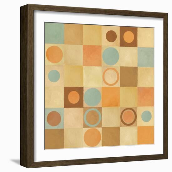 Tic Tac Dots II-Delphine Corbin-Framed Art Print