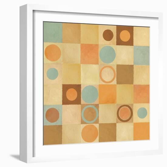 Tic Tac Dots II-Delphine Corbin-Framed Art Print