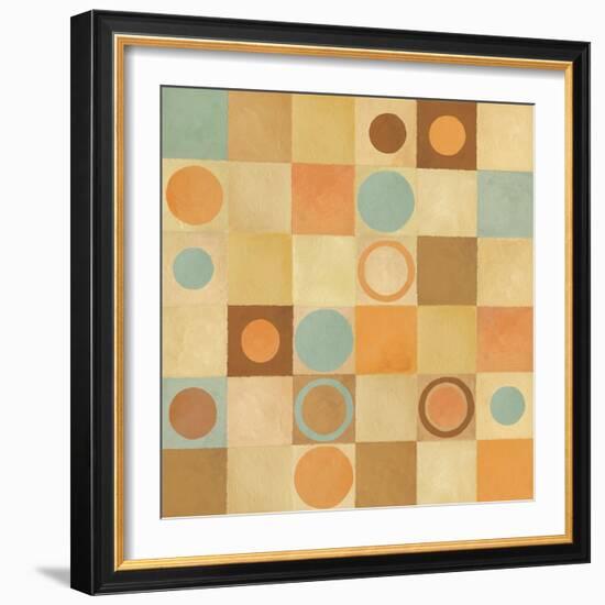 Tic Tac Dots II-Delphine Corbin-Framed Art Print