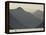 Ticino, Lake Lugano, Lugano, Dawn View of the Alps, Switzerland-Walter Bibikow-Framed Premier Image Canvas