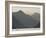 Ticino, Lake Lugano, Lugano, Dawn View of the Alps, Switzerland-Walter Bibikow-Framed Photographic Print