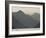 Ticino, Lake Lugano, Lugano, Dawn View of the Alps, Switzerland-Walter Bibikow-Framed Photographic Print