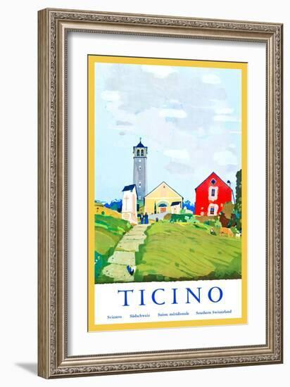 Ticino-Daniele Buzzi-Framed Art Print