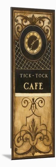 Tick Tock Cafe-Kimberly Poloson-Mounted Art Print