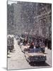 Ticker Tape Parade for Astronaut John Glenn, the First American to Orbit the Earth from Space-Ralph Morse-Mounted Premium Photographic Print