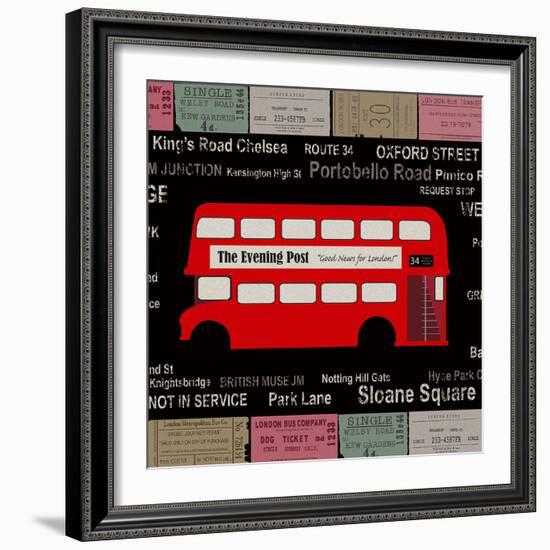 Ticket Please I-The Vintage Collection-Framed Art Print