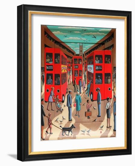 Ticket to Ride, 2015-PJ Crook-Framed Giclee Print