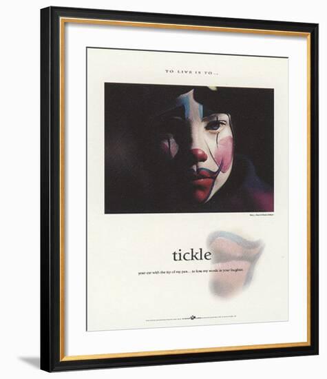 Tickle-Francis Pelletier-Framed Art Print