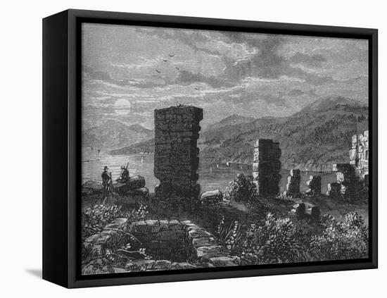 'Ticonderoga Fort', c1880-Joseph Swain-Framed Premier Image Canvas