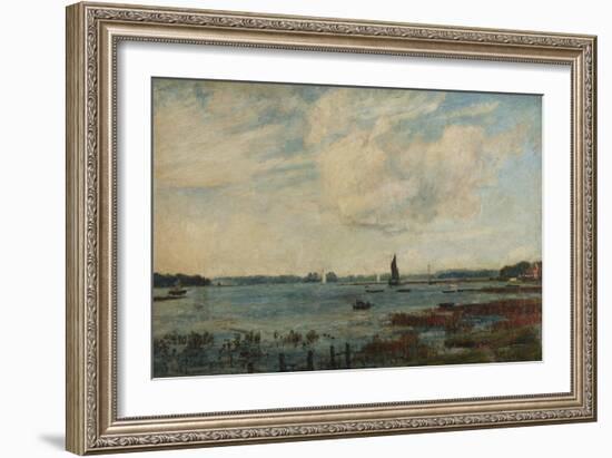 Tidal Breeze, Gosport, Hampshire-John William Buxton Knight-Framed Giclee Print