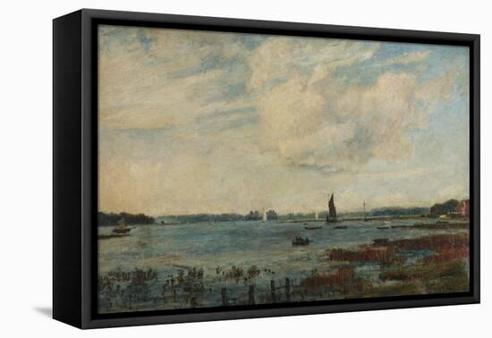 Tidal Breeze, Gosport, Hampshire-John William Buxton Knight-Framed Premier Image Canvas