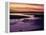 Tidal Flat at Sunset, Cape Cod, MA-Gary D^ Ercole-Framed Premier Image Canvas