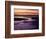 Tidal Flat at Sunset, Cape Cod, MA-Gary D^ Ercole-Framed Photographic Print