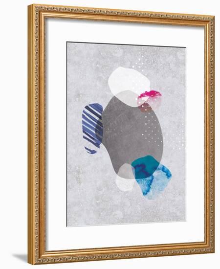 Tidal Impressions No. 2-Louis Duncan-He-Framed Art Print