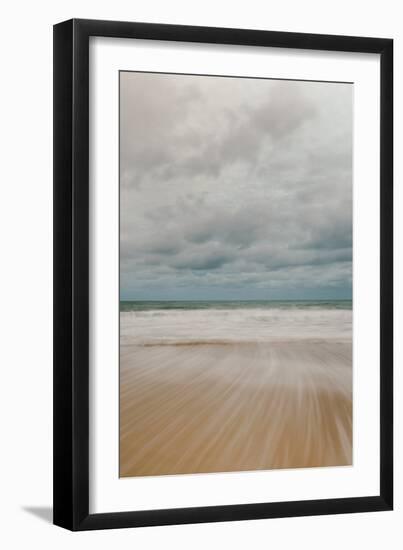 Tidal Motion on Carbis Bay Beach, St. Ives, Cornwall, England, United Kingdom, Europe-Mark Doherty-Framed Photographic Print