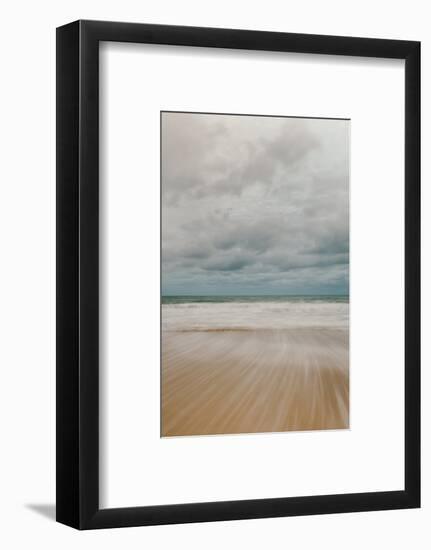 Tidal Motion on Carbis Bay Beach, St. Ives, Cornwall, England, United Kingdom, Europe-Mark Doherty-Framed Photographic Print