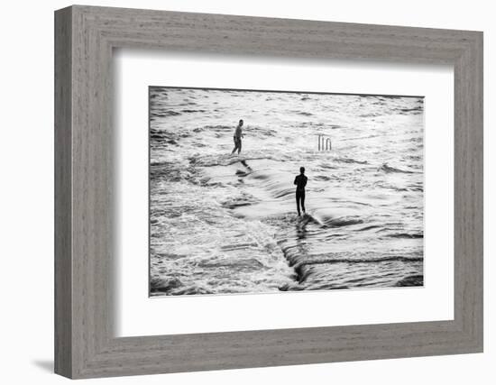 Tidal Outdoor Swimming Pool, Bude, Cornwall, England-Paul Harris-Framed Photographic Print