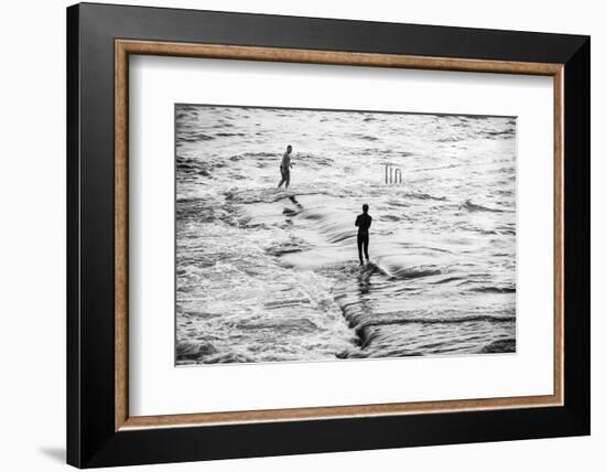 Tidal Outdoor Swimming Pool, Bude, Cornwall, England-Paul Harris-Framed Photographic Print