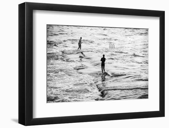 Tidal Outdoor Swimming Pool, Bude, Cornwall, England-Paul Harris-Framed Photographic Print