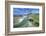 Tidal patterns, Hoopers Inlet, Otago Peninsula, Dunedin, South Island, New Zealand-David Wall-Framed Photographic Print