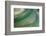 Tidal patterns, Hoopers Inlet, Otago Peninsula, Dunedin, South Island, New Zealand-David Wall-Framed Photographic Print