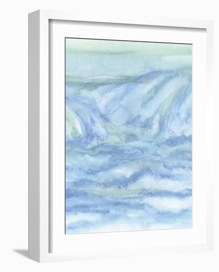 Tidal Waters II-Sharon Chandler-Framed Art Print