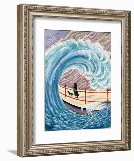 Tidal Wave, 1993-Liz Wright-Framed Giclee Print