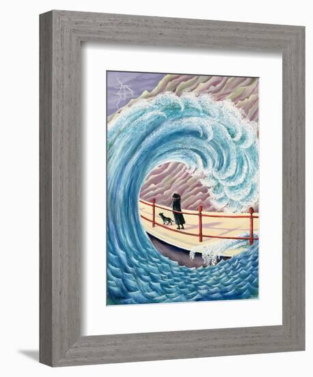 Tidal Wave, 1993-Liz Wright-Framed Giclee Print