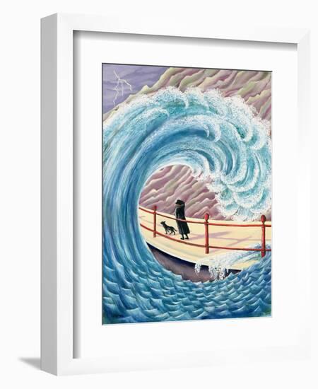 Tidal Wave, 1993-Liz Wright-Framed Giclee Print