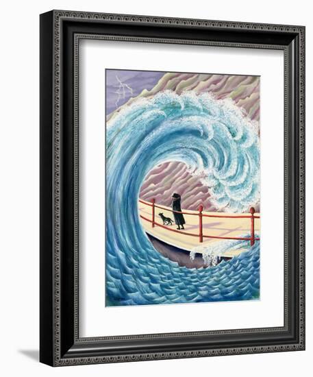 Tidal Wave, 1993-Liz Wright-Framed Giclee Print