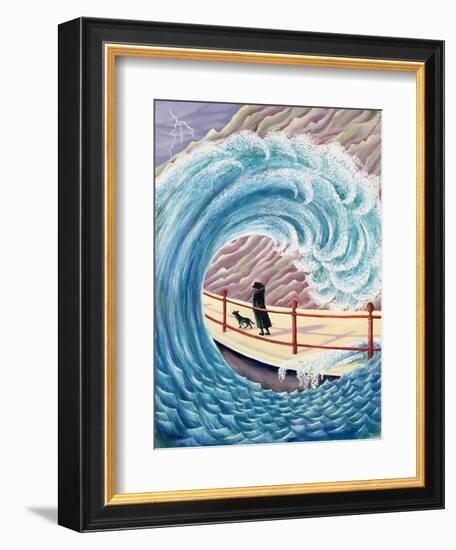 Tidal Wave, 1993-Liz Wright-Framed Giclee Print