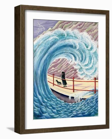 Tidal Wave, 1993-Liz Wright-Framed Giclee Print