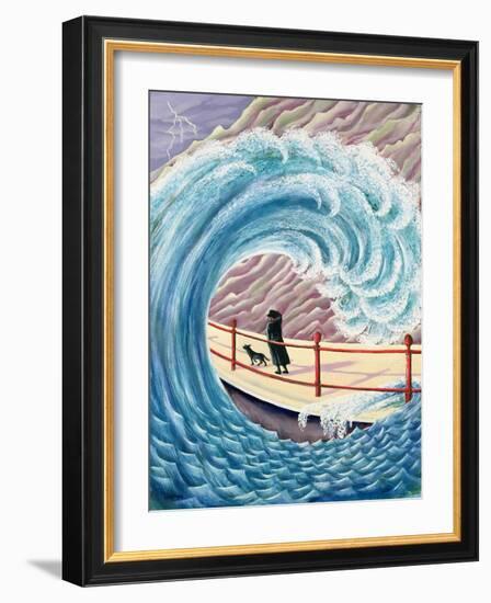 Tidal Wave, 1993-Liz Wright-Framed Giclee Print