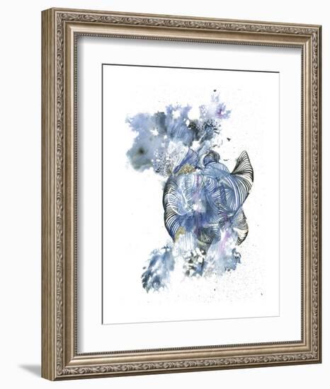 Tidal Wave-Kiran Patel-Framed Art Print