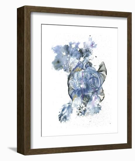 Tidal Wave-Kiran Patel-Framed Art Print