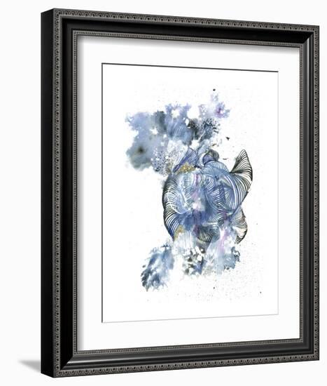 Tidal Wave-Kiran Patel-Framed Art Print