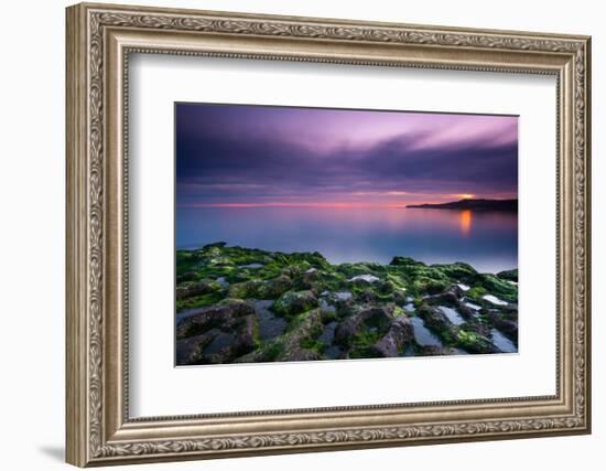 Tide going out, Peninsula Valdes, Argentina-Gabriel Rojo-Framed Photographic Print