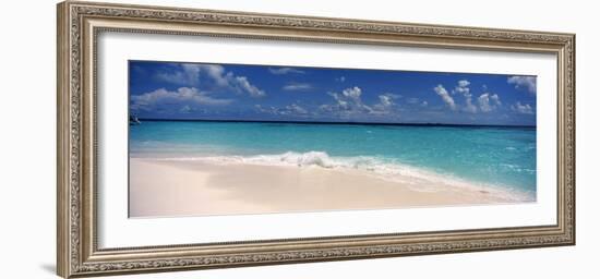 Tide on the Beach, Thulhagiri Island Resort, North Male Atoll, Maldives-null-Framed Photographic Print